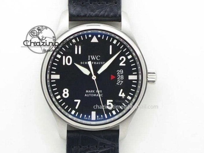 MIROTIME 0109 Pilot Chrono IW377726 ZF 1:1 Best Edition Green Dial on Brown Leather Strap A Trendsetting 7125